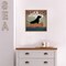 Black Dog Canoe Co (square) by Ryan Fowler Canvas Wall Art Print Framed